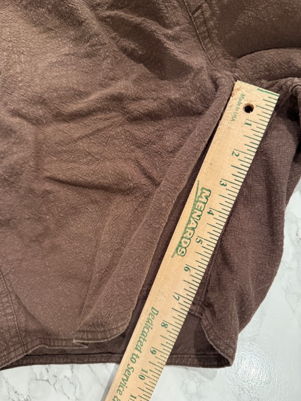 Rhythm Drawstring Shorts Vintage Y2K Inspired Brown Skate Surf Size 33 - Picture 7 of 7